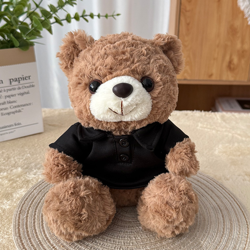 Transfronterizos Teddy Bear muñecas de peluche muñecas de tela regalo de graduación de chicas regalos de eventos logotipo imprimible