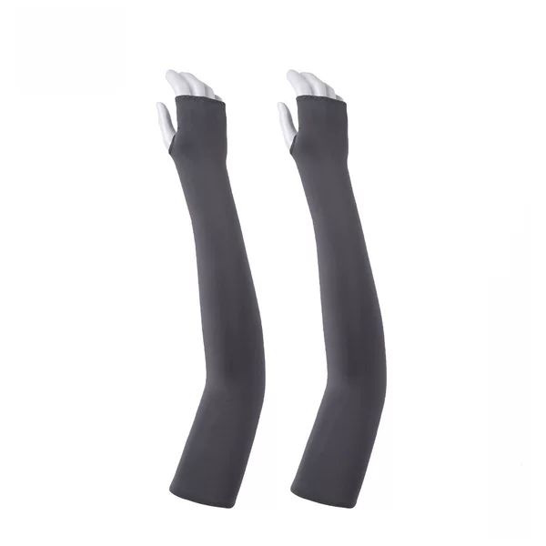 Summer sunshade leakage finger ice sleeve outdoor riding driving gloves arm sleeve bicycle sports sleeve women manufacturers wholesale