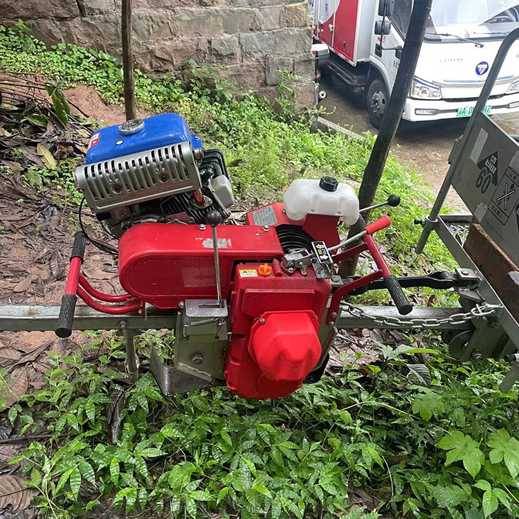 农用单轨运输车 山地省人力搬运车 丘陵地段轨道装载车