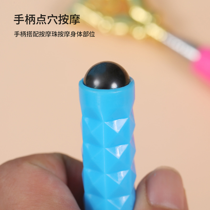 合金ダイヤモンド磁気ビーズ工場直送 ステンレス製伸縮式背中かき器 お年寄り向け 背中掻き器|undefined