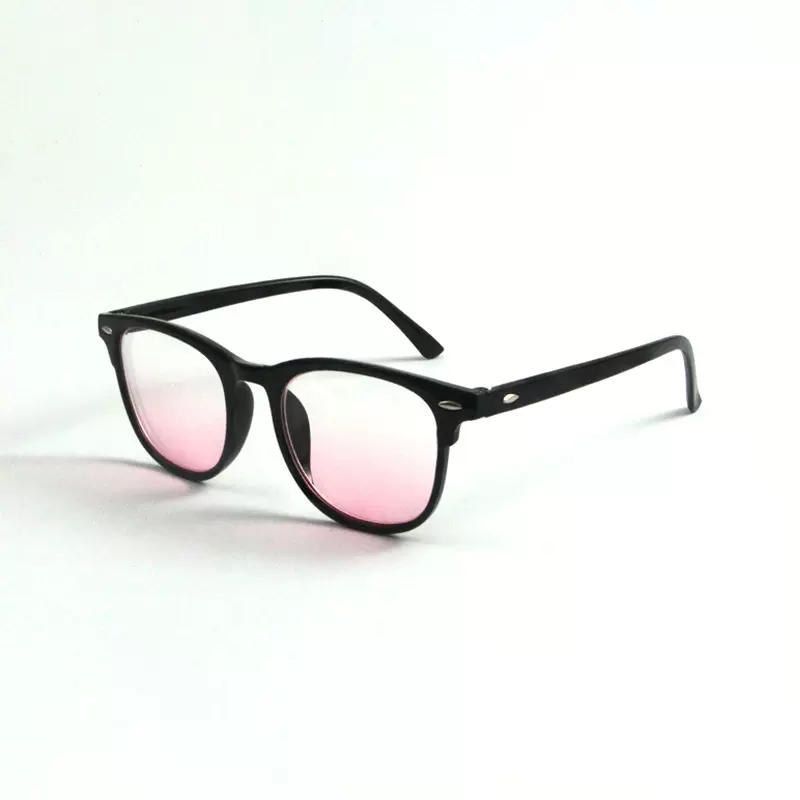 防蓝光眼镜女新款米钉时尚百搭腮红平光镜ins简约素颜成品近视