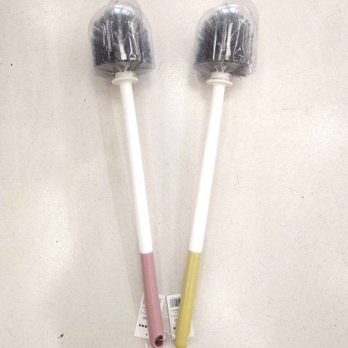 30 tipos de cepillo de inodoro de plástico creativo cepillo de inodoro multicolor sin esquina muerta cepillo único limpieza de baño doméstico