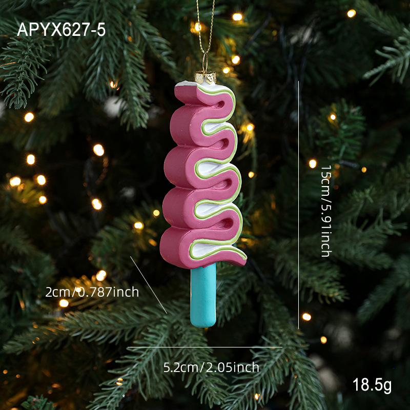 Transfronterizo nuevo plástico macarón adorable niña colgante pintado de color colgante decoración de ventana del árbol de Navidad colgante