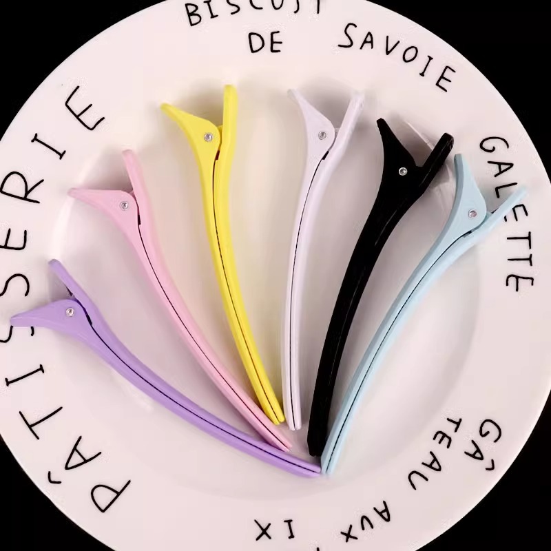 Professional Duckbill Hairdressing Clips For Styling And Dyeing_voghion.com