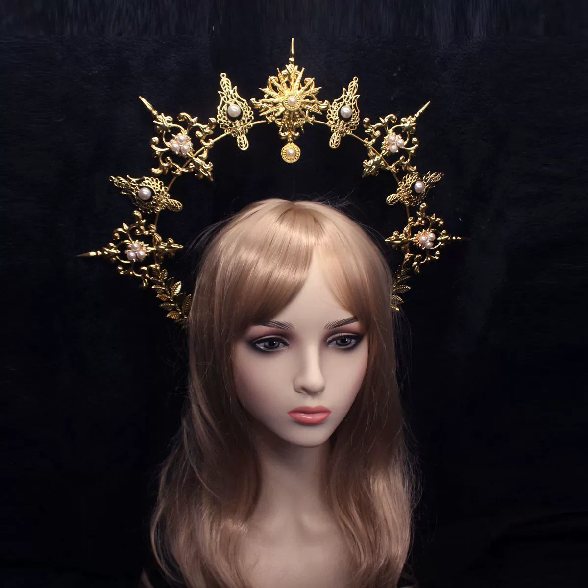 Accessory handmade solar-powered, materials set, crown, Lolita style, DIY