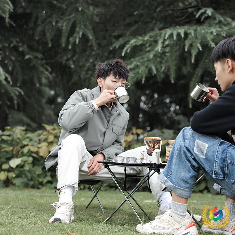 ◊咖啡滴漏架户外野营便携不锈钢折叠漏斗过滤杯咖啡炉咖啡渣过滤