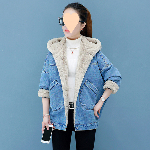 Bestselling Women's Denim Jacket Autumn/Winter New Stylish Denim Coat Plus Size Loose Women's Jacket Cotton Coat Cotton Ugg Boot