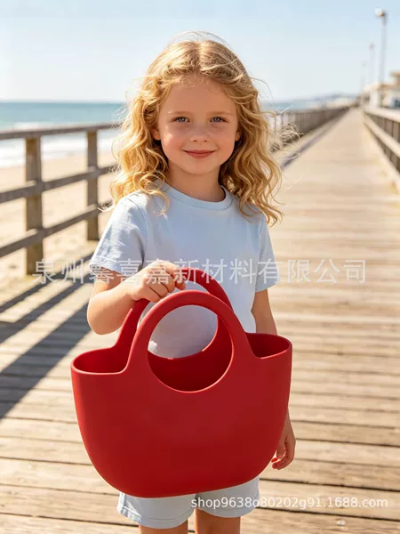 New Portable Eva Utility Bag, New Lightweight Beach Bag, Waterproof and Stain-Resistant Women's Swimming and Bathing Bag