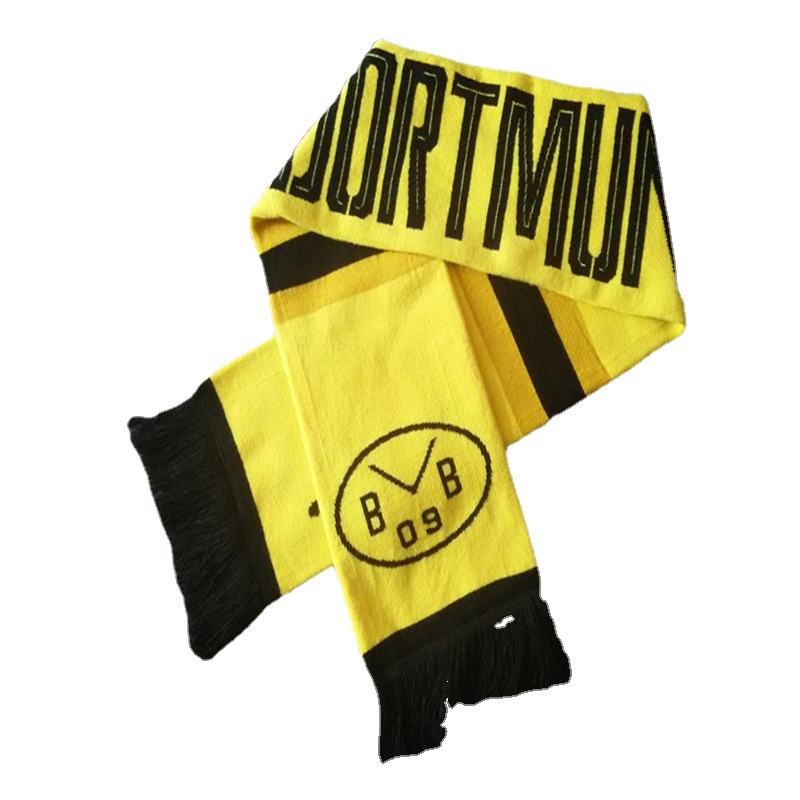 Bufanda de punto Jacquard blanco y negro todo partido juguete muñeca mascota bufanda de lana para adultos personalizada al por mayor