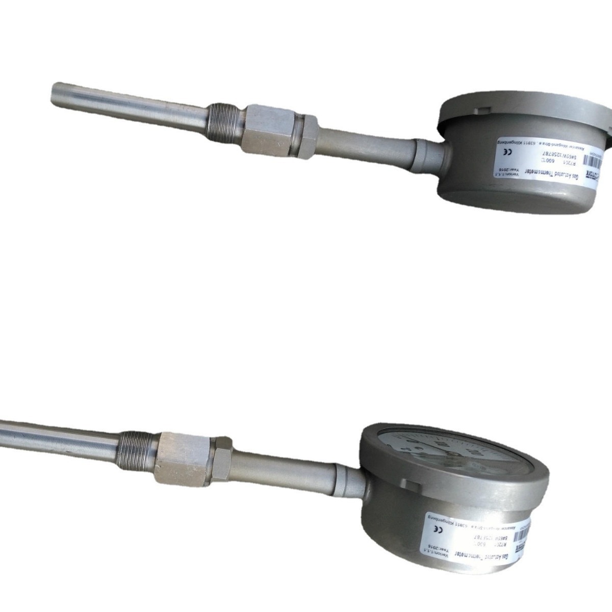 供应淄博8250柴油机排气管温度表R7201 0-600船用温度表