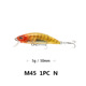 Small Sinking Minnow Lures  Hard Baits Bass Trout Fresh Water Fishing Lure