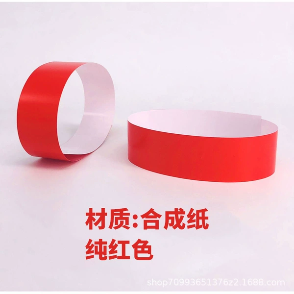 Pure color red 100 pieces