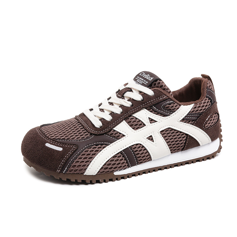 Trendy Dad Shoes for Women 2025 Spring New Mesh Shoes Niche Design Casual Versatile Ins Breathable Sneakers