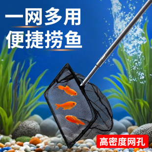Stainless Steel Fishing Net Rod, Fishing Net Telescopic Rod, Fishing Net Head, Fishing Rod, Fishing Net, Folding Net Bag, Fishing Gear