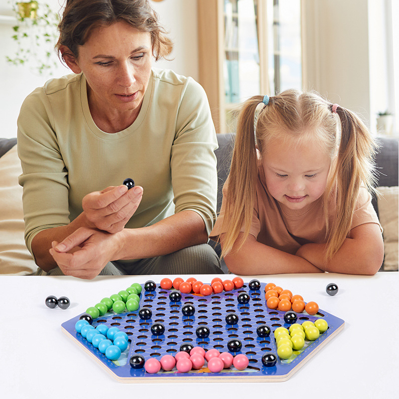 Cpc ce pisando el trueno, jugando al ajedrez de guerra, inducción de campo magnético, damas para niños, juego de concentración de escritorio, juguete de imán