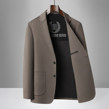 大牌同款2025新款西装男士春秋季高端商务潮流休闲薄款时尚西服男