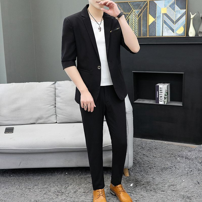 블랙탑+바지 913