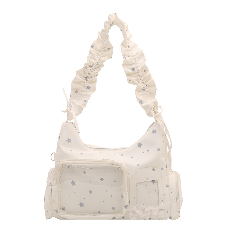 Borsa a tracolla trasparente da donna stile coreano anime_voghion.com
