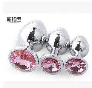 Metal plug anal juguetes sexuales para mujeres