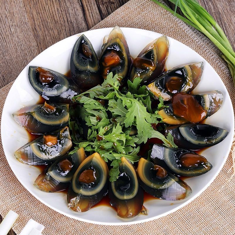 溏心沙心松花皮蛋新鲜土鸭蛋皮蛋批发一整箱源头工厂一件批发代发