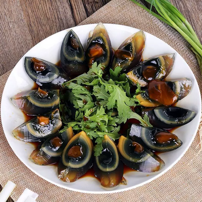 溏心沙心松花皮蛋新鲜土鸭蛋皮蛋一整箱工