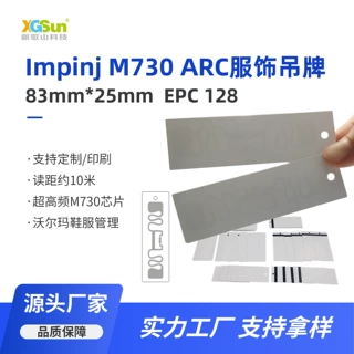 rfid超高频吊牌ARC认证M730芯片6c协议牌吊牌标签芯片定制