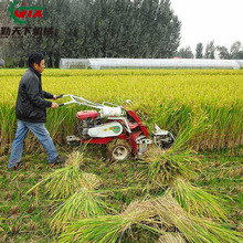 小型农用自走式 玉米秸秆燕麦割捆机 稻谷小麦收割打捆一体机
