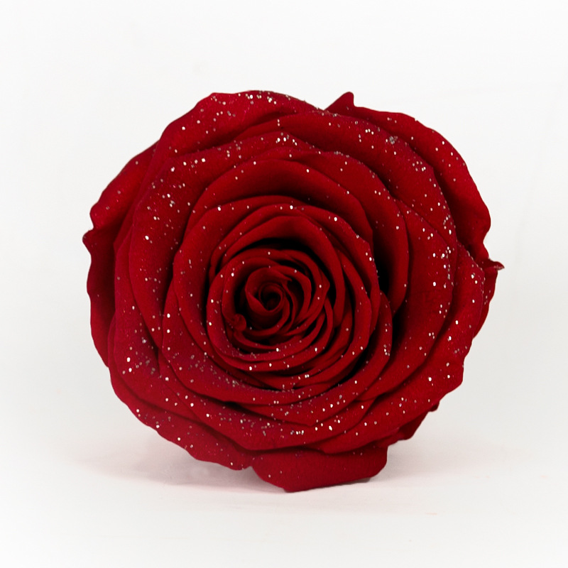 Yunnan fábrica mayorista de plata lipa rosa inmortalidad color perlado 6 flores hechas a mano material di