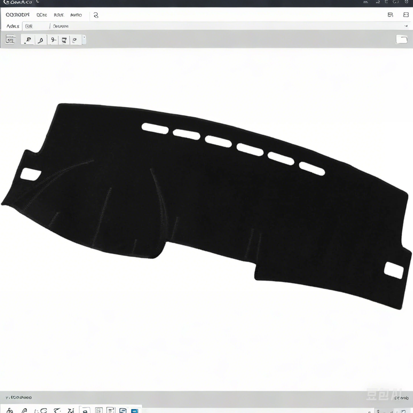 Применимо Toyota Corolla центральная консоль приборной панели укрытия коврики