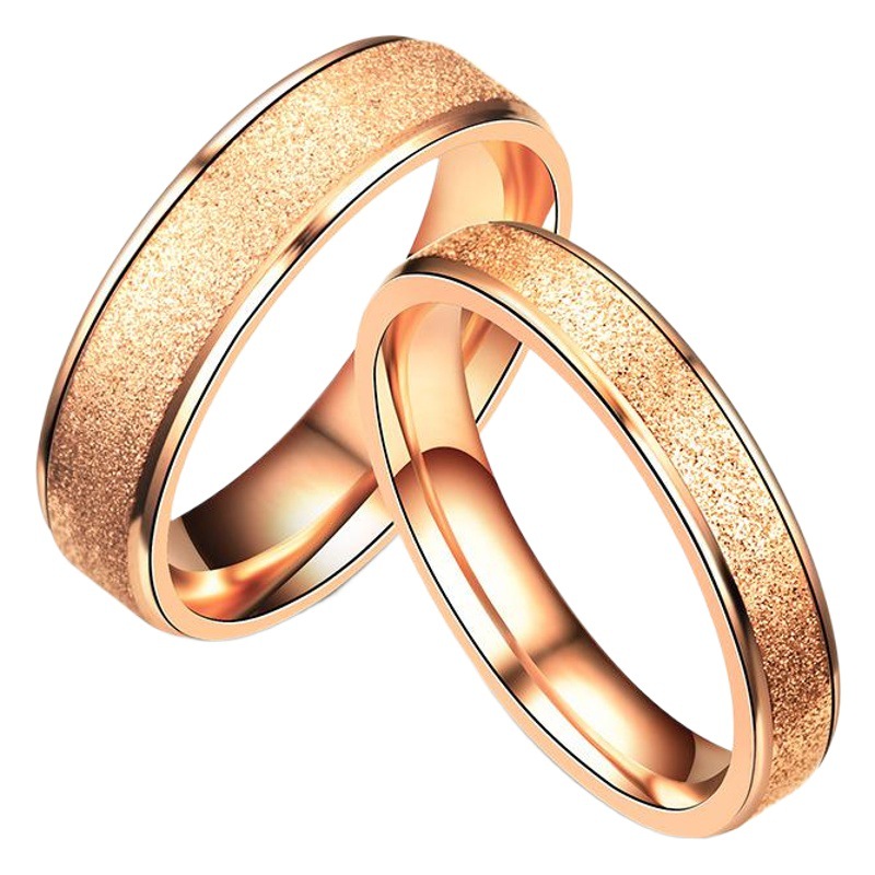 20 years of new romantic simple matte couple to ring Japan and South Korea explosions manufacturers Sales Source new Taobao