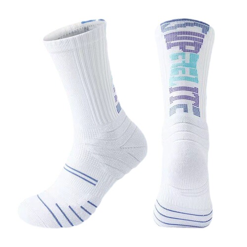 American practical basketball socks for men and women running sports socks for older children mid-calf socks towel bottom men's training football socks