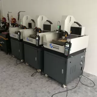 雕刻机定制3030小型紫铜电极金属刻字雕刻机