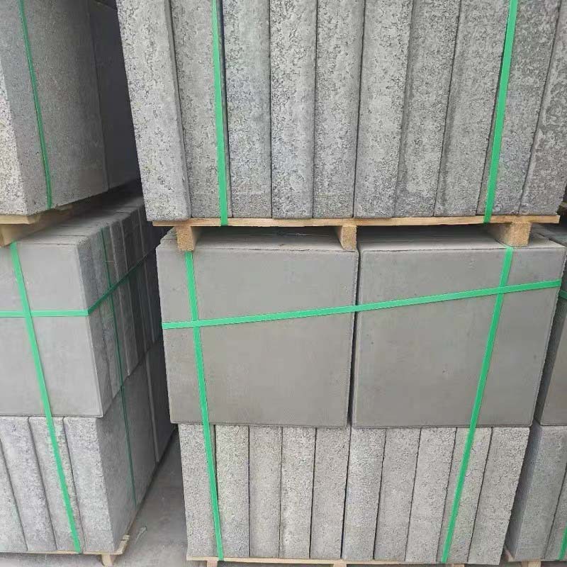 轻质水泥方砖园林临时场地铺设重量减轻搬运便捷重复使用本地工厂