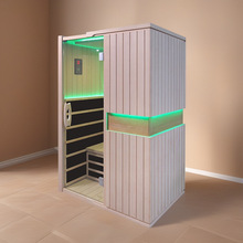 高端双人成品汗蒸房 可拆装式桑拿房 家用酒店会所定制 铁杉木