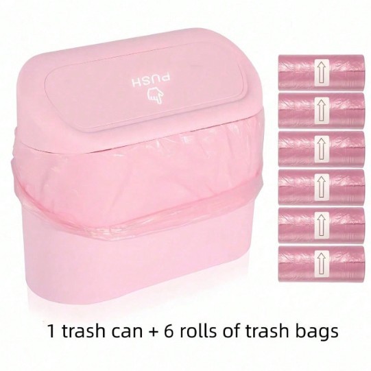 contenedor de basura montado en automóviles asiento trasero de automóviles puerta colgante caja de almacenamiento multifuncional bolsa de basura plegable para artículos de automóviles