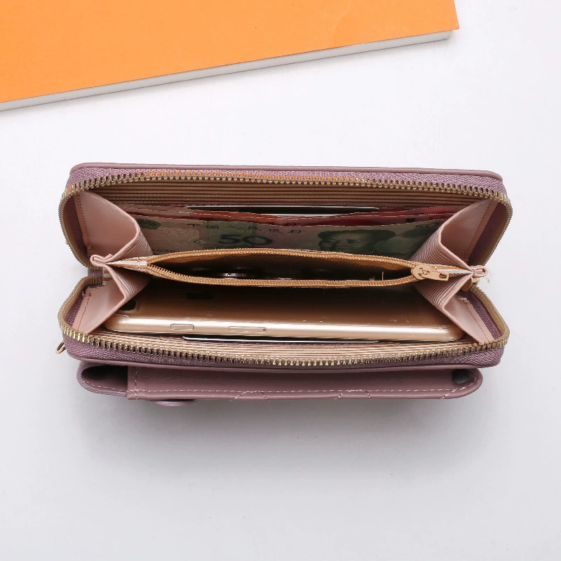 Capacious small universal long wallet, one-shoulder bag, bag strap, 2022 collection, Korean style