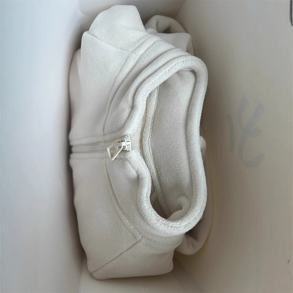 摇粒绒外套女冬季加绒羽绒服内胆羊羔绒双面毛绒上衣内胆摇粒绒
