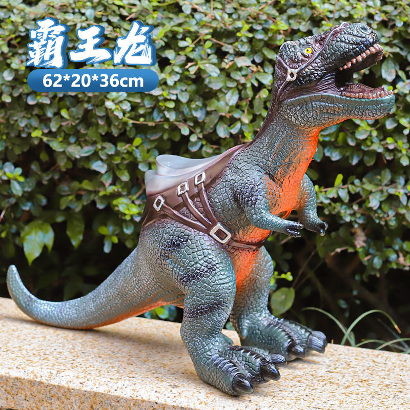 Modelo de Dinosaurio de Simulación Eléctrico de Goma Suave y Plástico Con Sonido para Niños