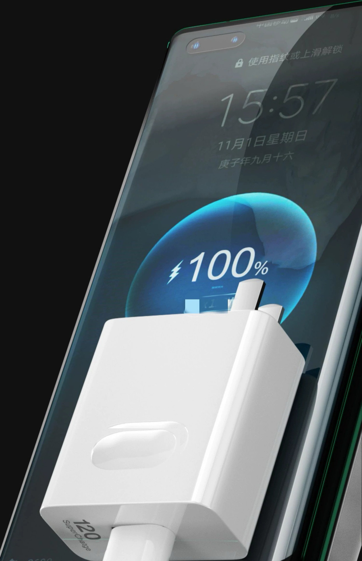 Huawei 120 Şarj Cihazı Uyumlu Honor Serisi Telefon Şarj Başlığı Üçlü Veri Kablosu 66W Hızlı Şarj Başlığı Seti