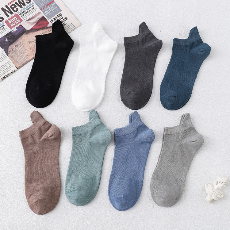 Socks Men's Socks Invisible Cotton Summer Thin Boat Socks Deodorant Sweat Absorbent Anti-Slip Shallow Mouth Men's Short Socks Trendy Wholesale Socks Men's Socks Invisible Cotton Summer Thin Boat Socks Deodorant Sweat Absorbent Anti-Slip Shallow Mouth Men's Short Socks Trendy Wholesale