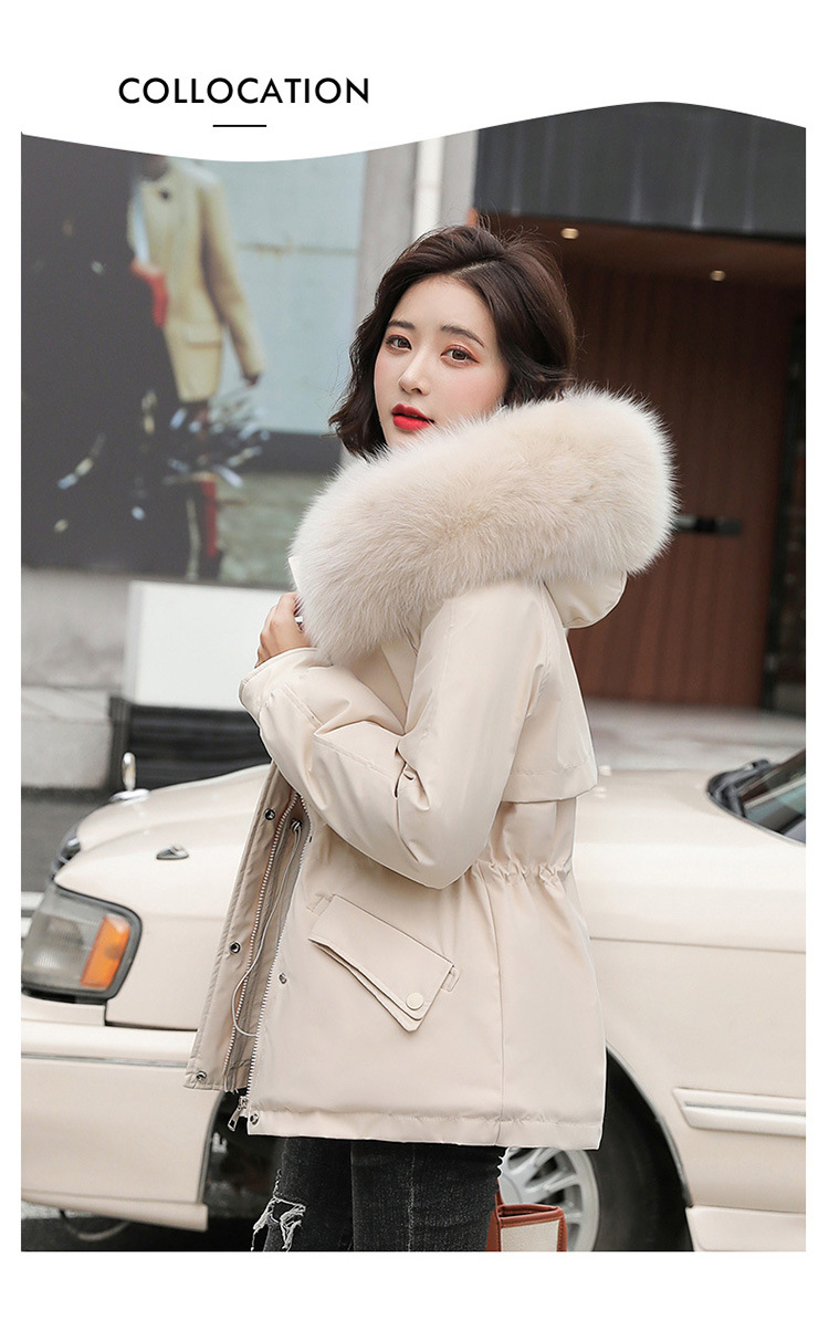 Damen Wintermantel Elegant Und Warm Einfarbig Für Den Winter_voghion.com