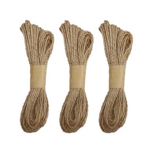 Hemp rope retro handmade diy hemp rope wholesale creative DIY braided twist rope accessories jute rope binding rope