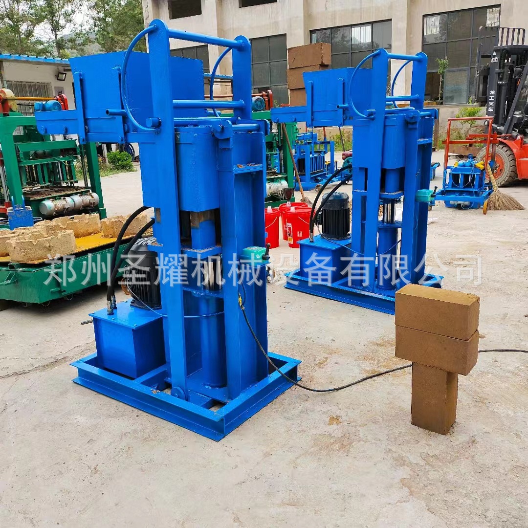 Export clay Lego brick machine Peru small clay no-fire brick press…