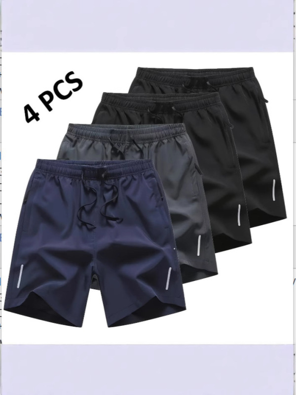 クロスボーダーヨーロッパサイズ XXS-3XL 卸売ジッパーポケットカジュアルショーツ 5 点パンツスポーツランニングパンツ男性用|undefined