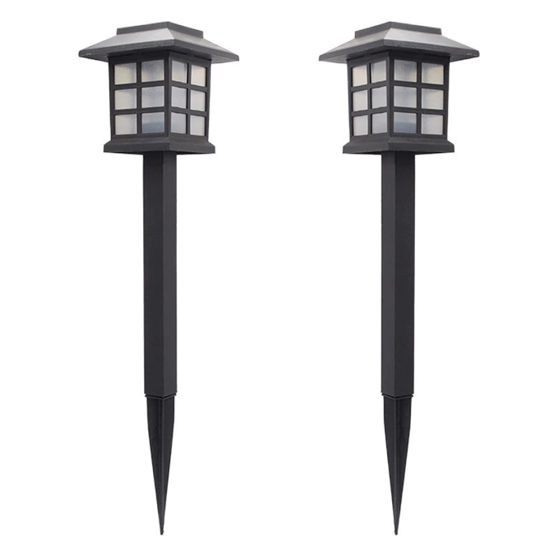 Трансграничное наружное светодиодное освещение Солнечный сад свет небольшой дворец свет Вилка газон свет мини Солнечный свет водонепроницаемый