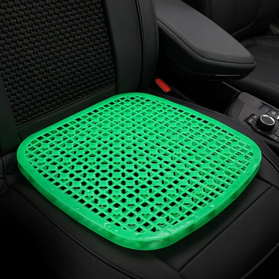 Car Seat Cushion, Summer Cooling Pad, Single Piece, Universal for Trucks, Ventilated Seat Pad, Excavator Seat Cushion, Forklift Seat Cushion, Ice-Cold (Cool pad) - breathable-mesh-small-square-mat
