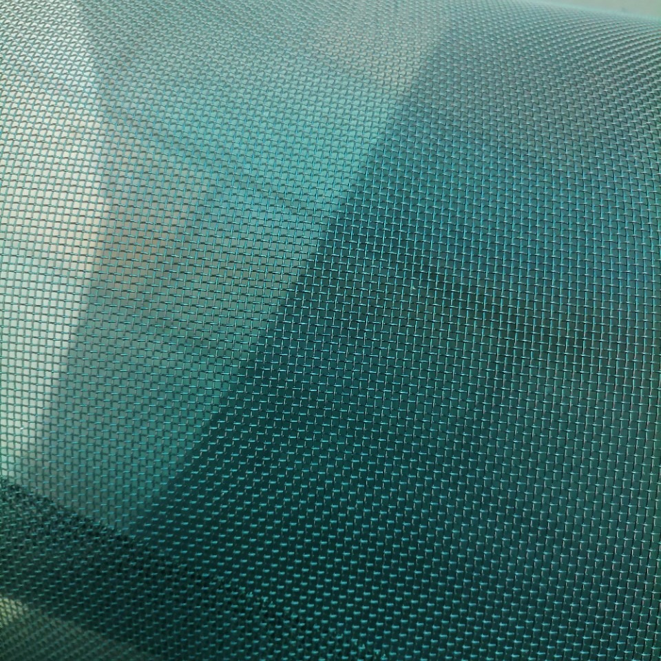 供应现货编织网可做窗纱 黑色方孔编织网 孔径2MM