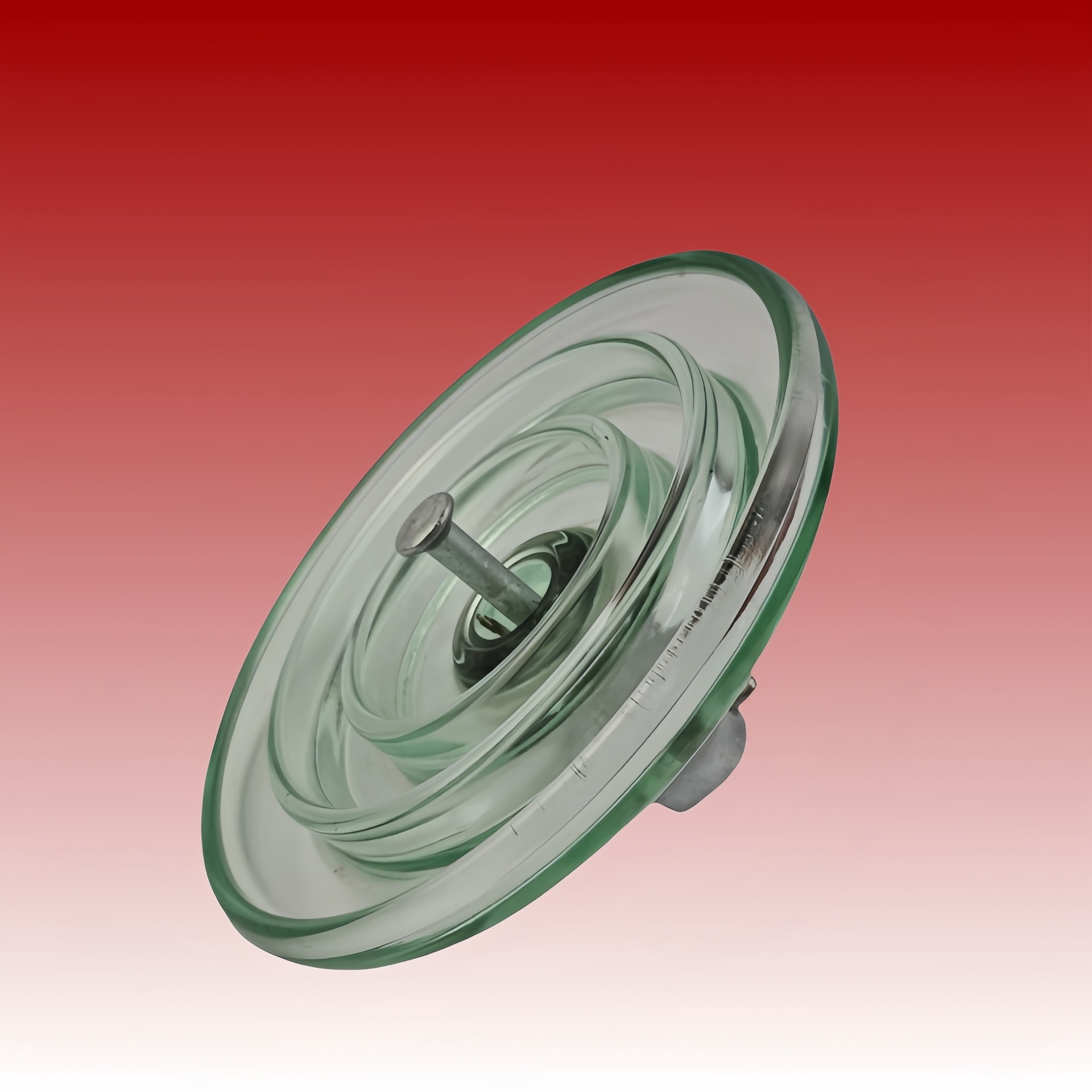 标准型盘形悬式钢化玻璃绝缘子标准绝缘子LXY-100 U100B