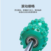 龙马整脊背部双球带点按摩棒按摩滚轮疏松舒适肩颈腿部经络按摩器