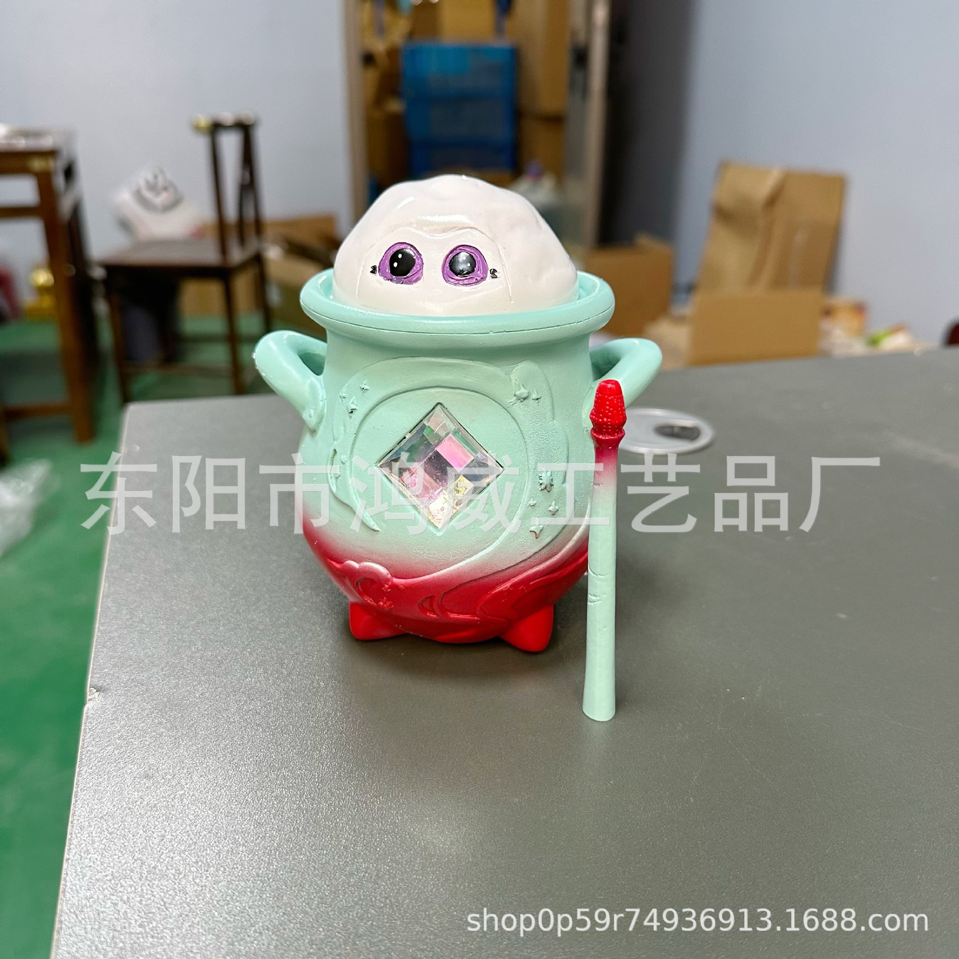 Nuevo transfronterizo magia Misty olla sin accesorios Amazon resina decoración vacaciones regalo casa diseño